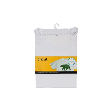 Cricut Infusible Ink Men's White T-Shirt (L)